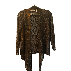 Chico See Through Cardigan Size 2